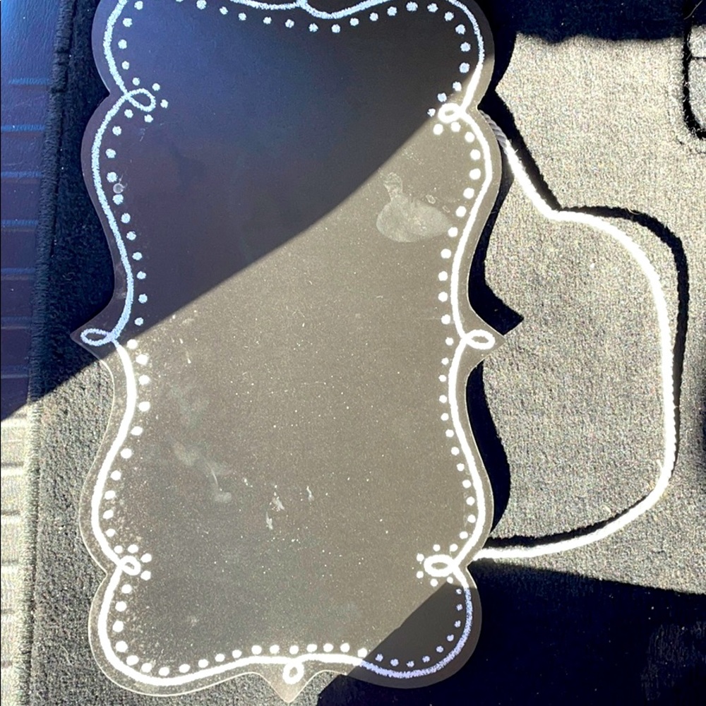 NWT Chalk Board Hanging decor